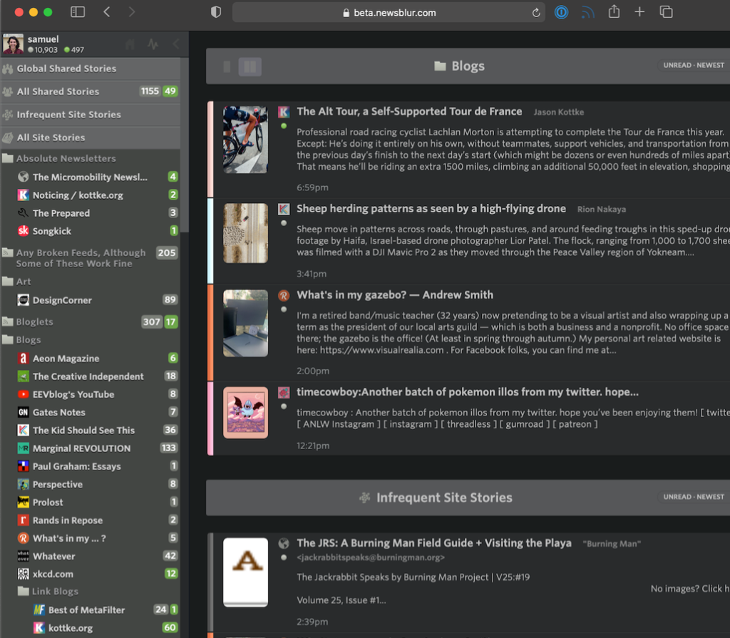 5 Best RSS Readers On The Web in 2026 - FeedSpot Blog