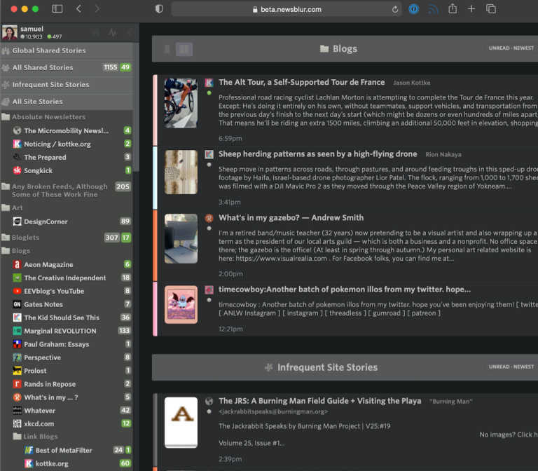 5 Best RSS Readers On The Web in 2026 - FeedSpot Blog